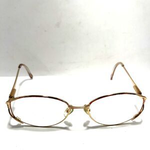Silver Dollar Eyeglasses Naomi Color #2 Designer Frames Only Gold 55-18-135